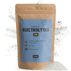 Elektrolytpoeder Citroensuikervrij - 500 Gram