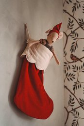 TISU Christmas Stocking, Rouge