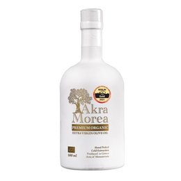 Premium Organic Extra Virgin Olive Oil 500ml, a high-quality cooking oil with a rich, fruity flavor and a vibrant green color.