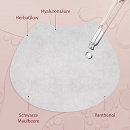 Zestaw 3-ech Dekolleté Tuchmaske - BYE-BYE Knitterfältchen