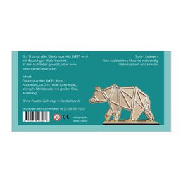 Ricama il set artigianale dell'orso polare