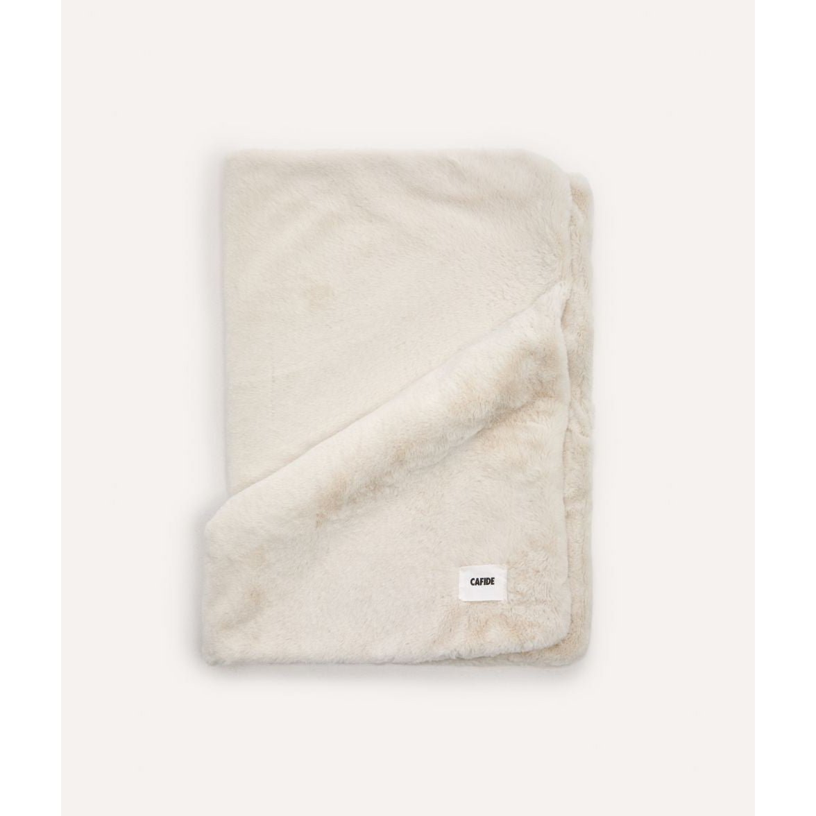 Manta Perro Efecto Pelo Beige Claro, Toia