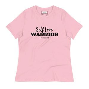 Relaxed damest-shirt Self Love Warrior