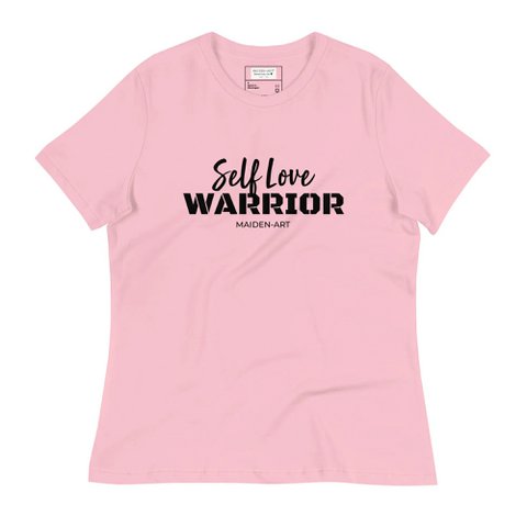 Lässiges Damen-T-Shirt Self Love Warrior