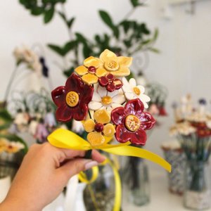 Happy Birthday Alles Gute Blumenstrauß 