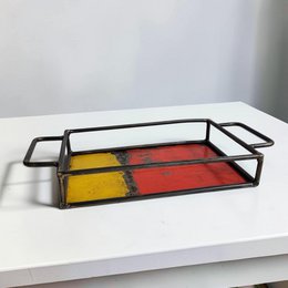 Upcycling bakje gemaakt van gerecyclede olievaten | Maat M (39*25cm) | verschillende kleuren