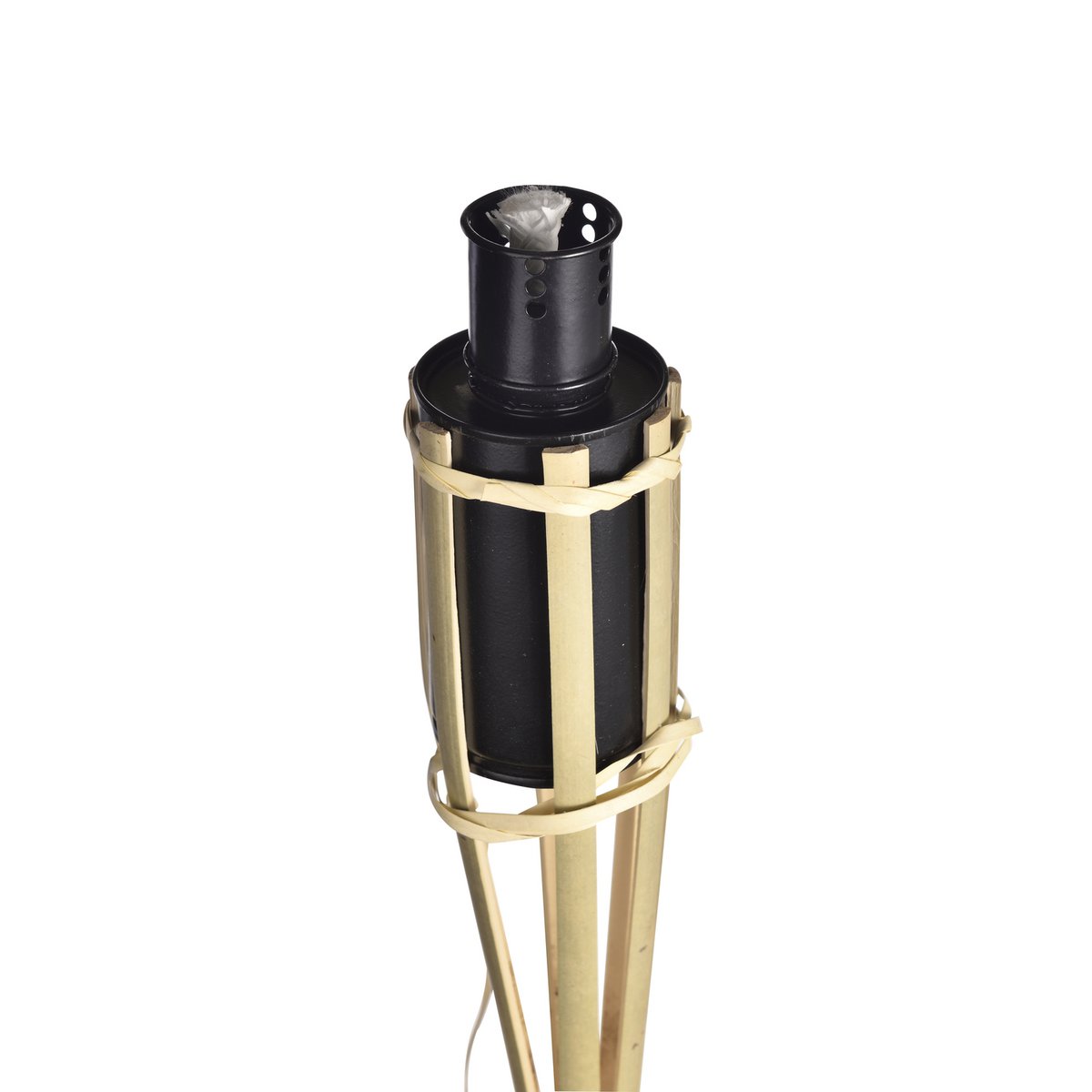 Antorcha de jardín de bambú 120 cm