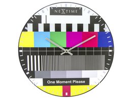 Vægur NeXtime Testpage Dome 35 cm