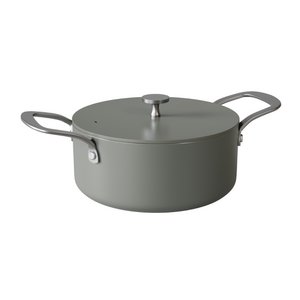 Ovenschotel met deksel 20 cm - luxe -nul - inductie