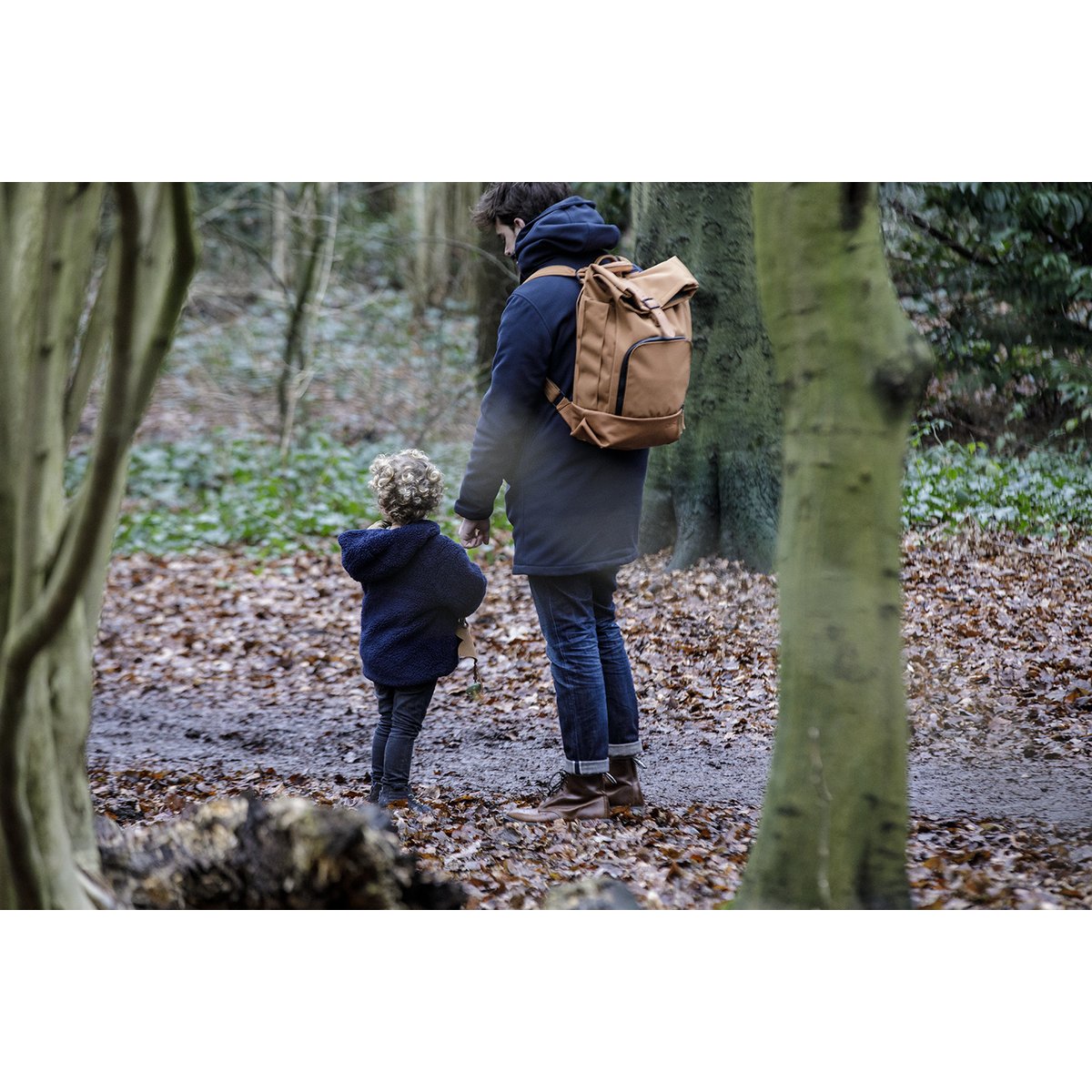 family bag | canvas - sunset cognac