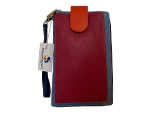 Fair Trade and Sustainable Leather Mobile Bag 66