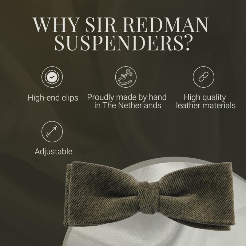 Sir Redman seler -3 robuste klips - grøn