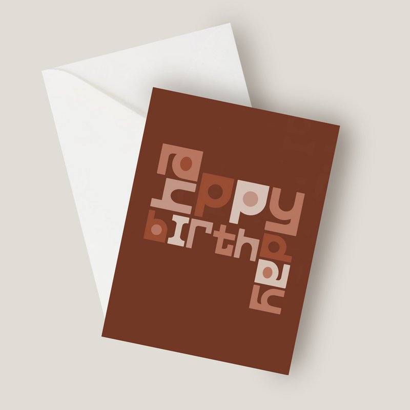 Tarjeta - Cumpleaños - Asni