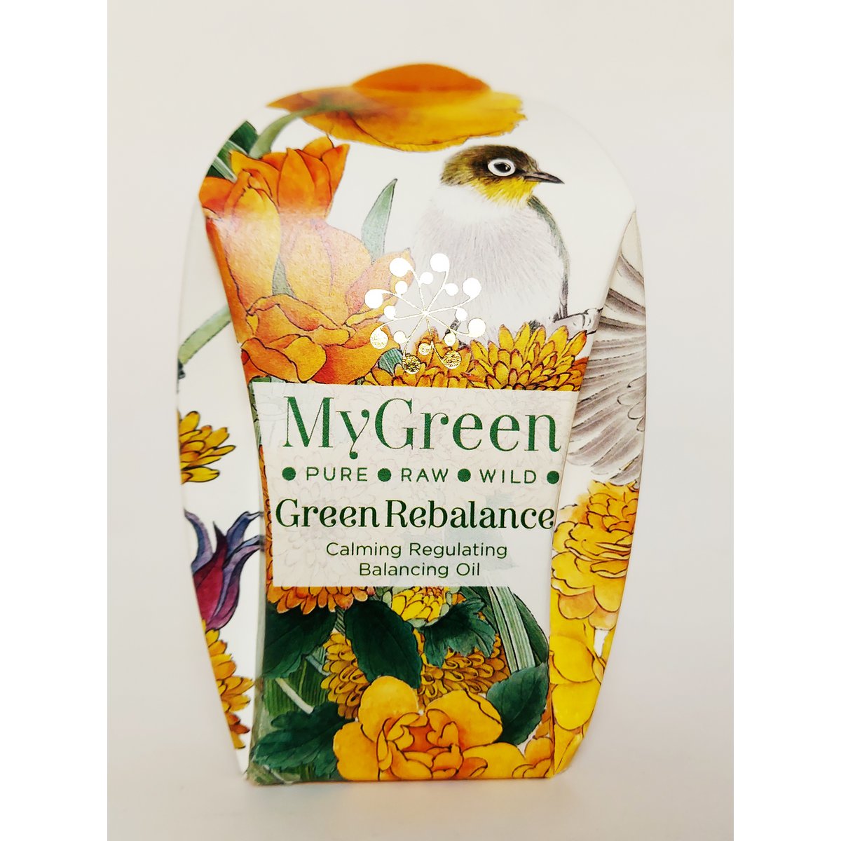 GREEN REBALANCE OIL. Calming Regulating Balancing Oil