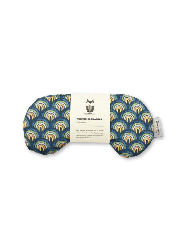 Heating pad - Cherry stone eye mask - Rainbow