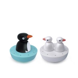 Dancing Penguins Music Box