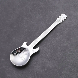 "Guitar" ske - Til te, kaffe eller desserter - 4 farver tilgængelige