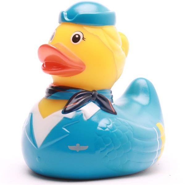 Badeente Stewardess - Gummiente