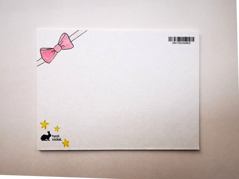 Postcard Hippo - Hip hip hurray
