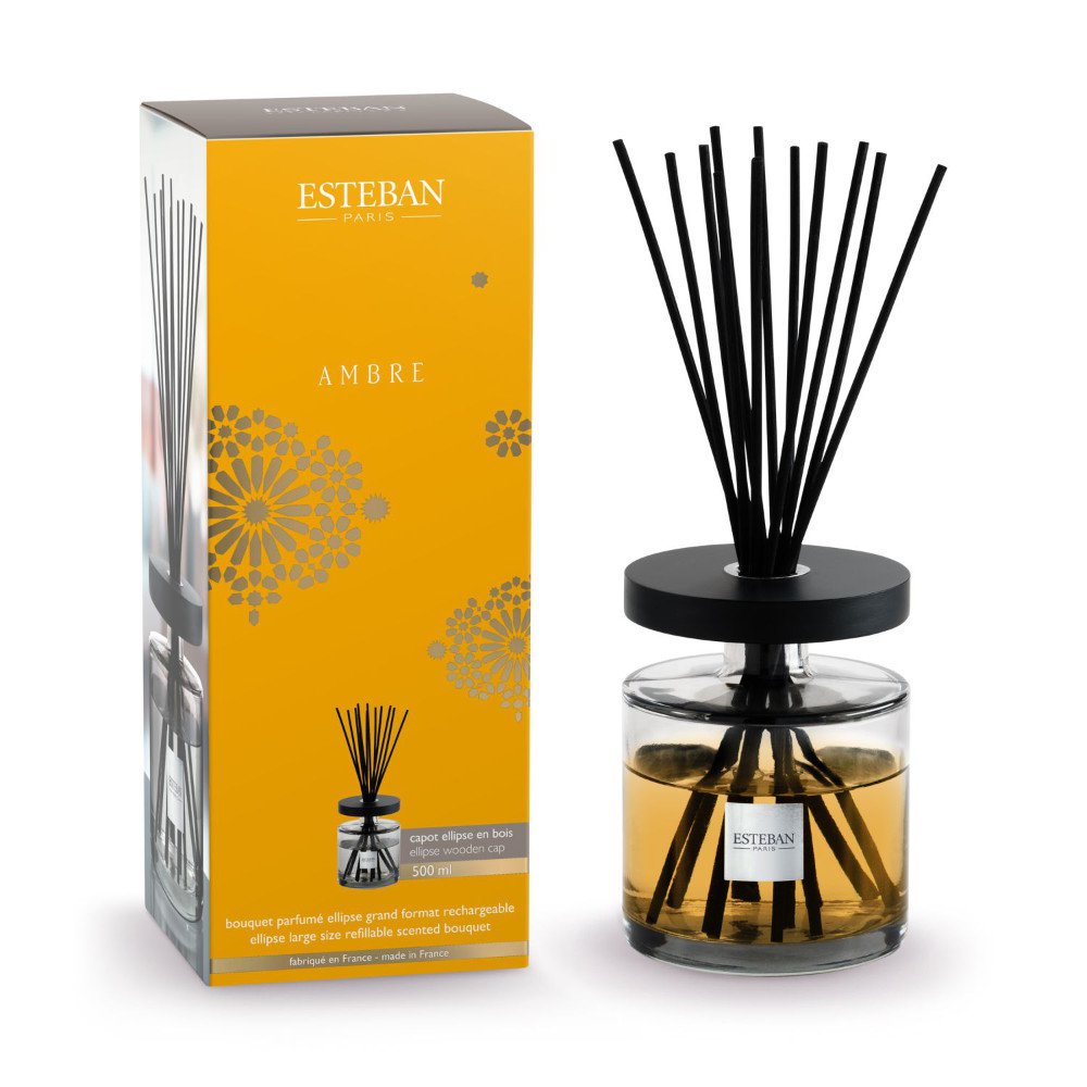 Esteban Ambre Sztyfty zapachowe Ellipse XL 500ml