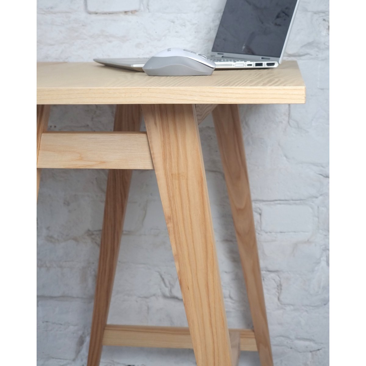 LUKA Ashwood L-Shaped Desk Left/Right Handed