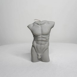 Amari men torso candle