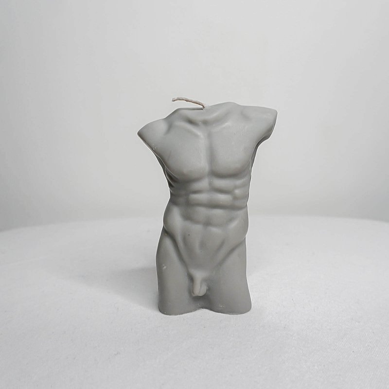 Amari men torso candle