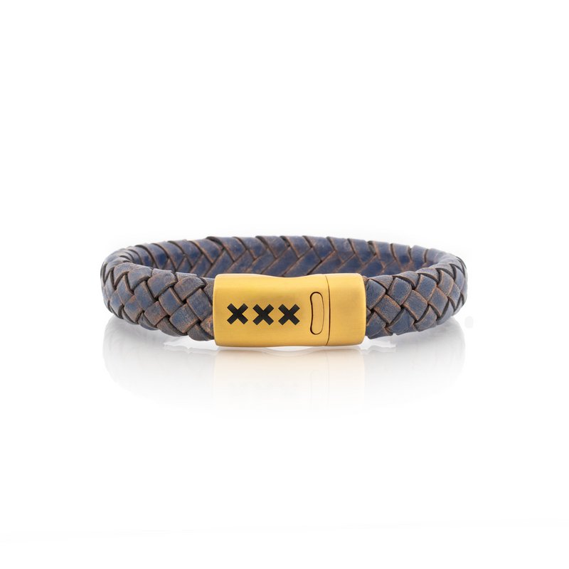 Lederarmband Blau | Süden