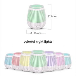 Diffusore di aromi ad ultrasuoni con lampada colorata per umidificatore per aromaterapia USB creativo