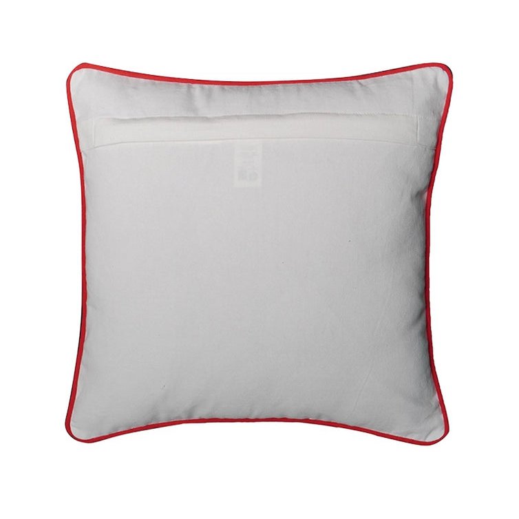 Gnome Festif Blanc & Rouge – Housse de Coussin / Kussenhoes – Noël 45×45 cm – Urbane Hide