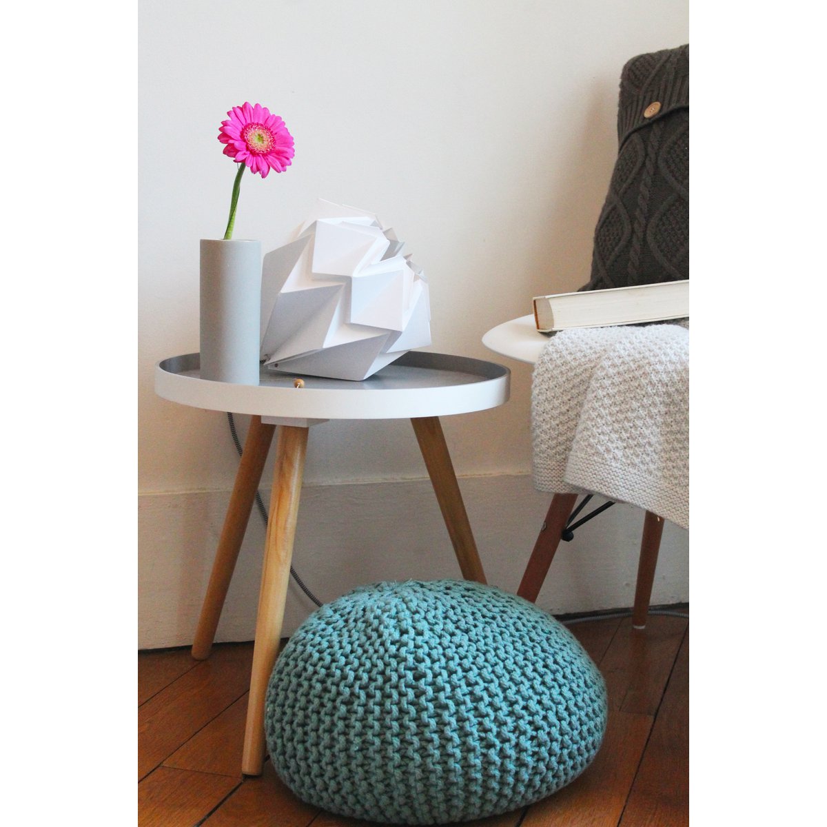 Plain Color Origami Paper Lamp