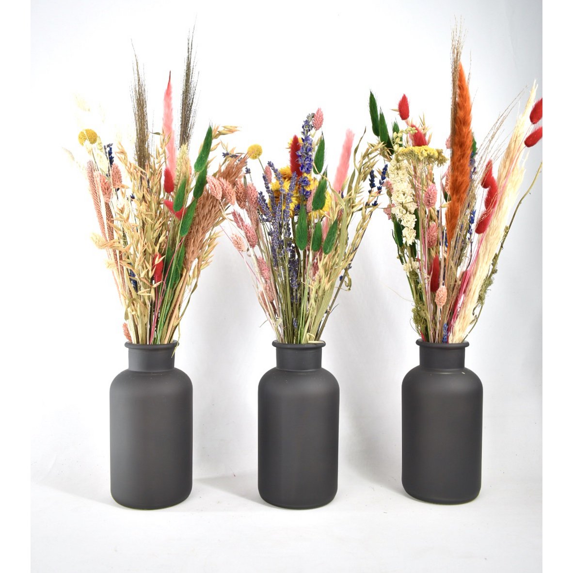 Bukiet z suszonych kwiatów - Mix kolorów - 45 cm - Kwiaty Naturalne