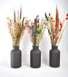 Bouquet de fleurs séchées - Mélange de couleurs - 45 cm - Fleurs Naturelles