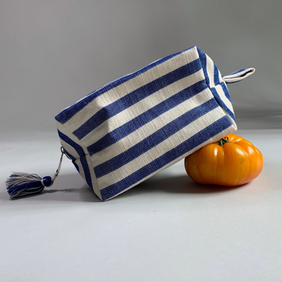 Handmade Cosmetic Bag Ole | Blue