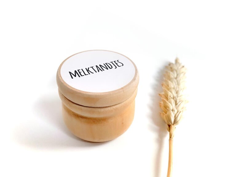 Storage box milk teeth | White