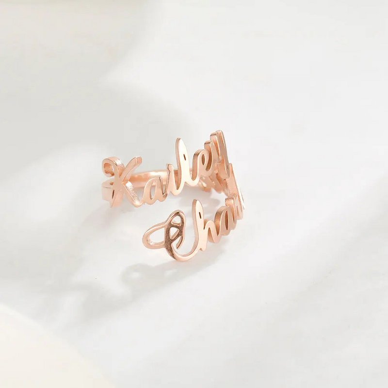 Bague prénom - bague prénom personnalisée