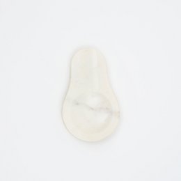 Witte marmeren lepelhouder – elegant en duurzaam ontwerp