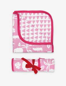 Bio-Baumwoll Baby Decke mit Dschungel-Druck