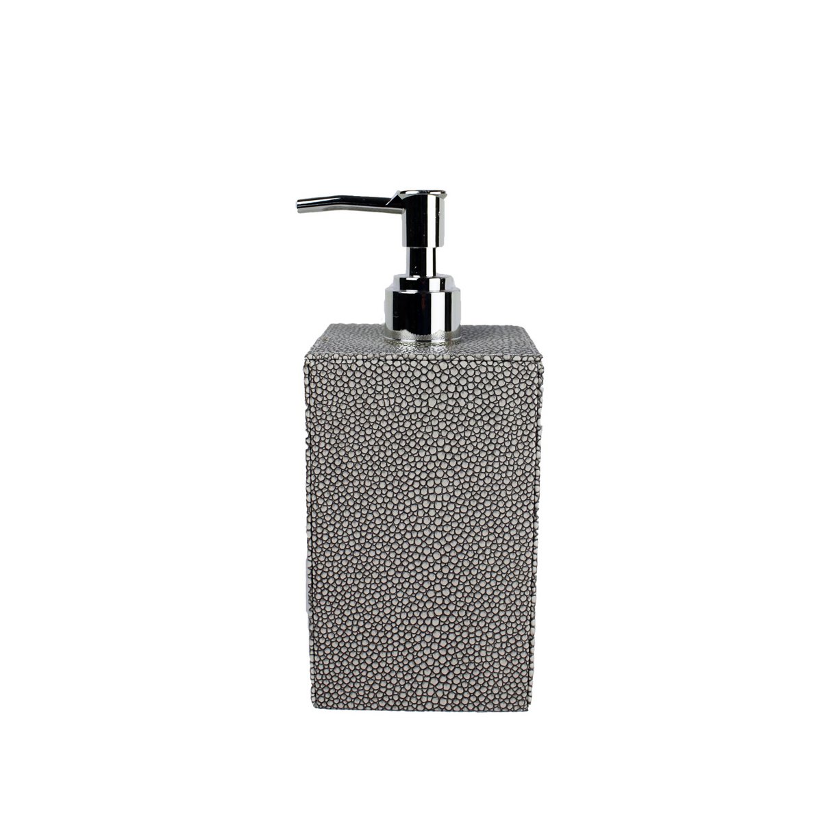 Dispenser di sapone in ecopelle Stingray grigio dispenser in similpelle