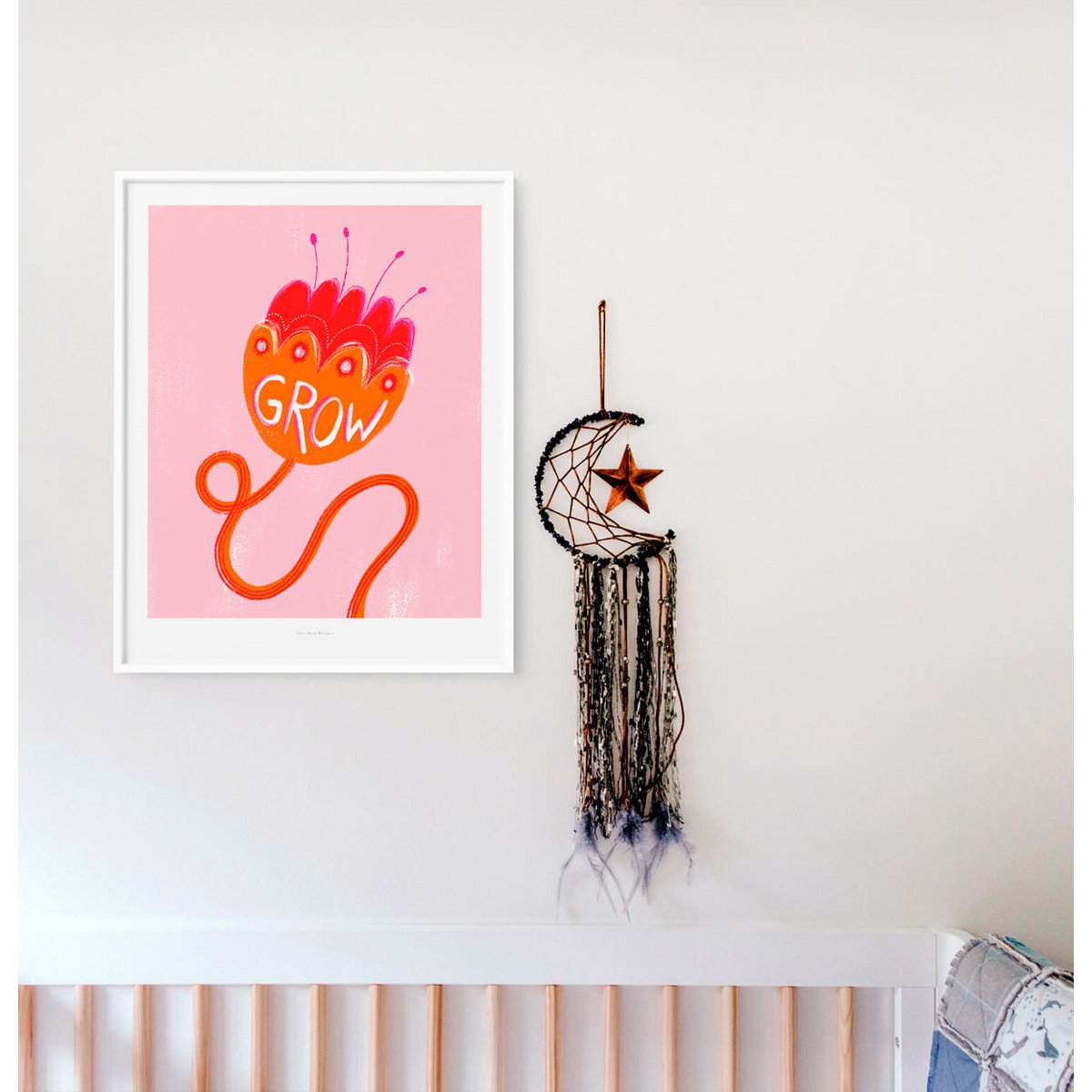 Impresión de arte de pared de cultivo