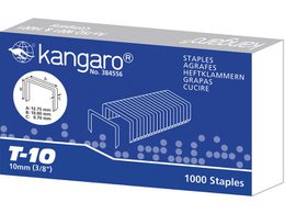 Zszywki Kangaro T-10 pudełko 1000 sztuk T-10 do Tackera