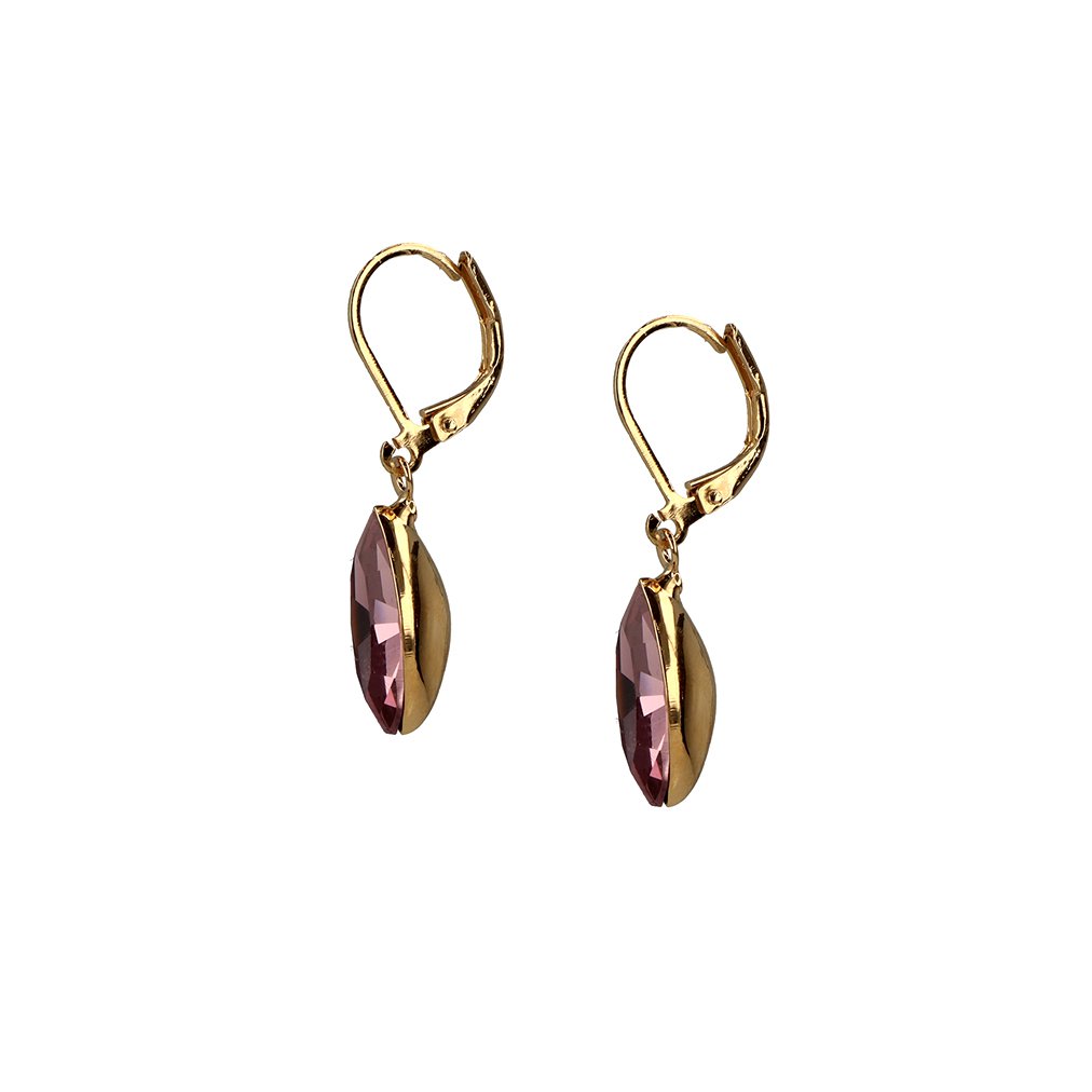 Blossom Purple Earhangers