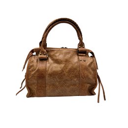 SAC A MAIN CUIR MATE CAPUCINE M