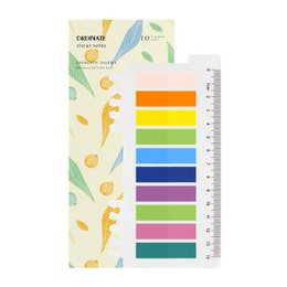 Energetic Palette | Ordinate Sticky Notes | Sticky notes | Adhesive strips | Sticky markers | school accessories | Bookmark | aesthetic stationery | small index tabs | sticky notes
