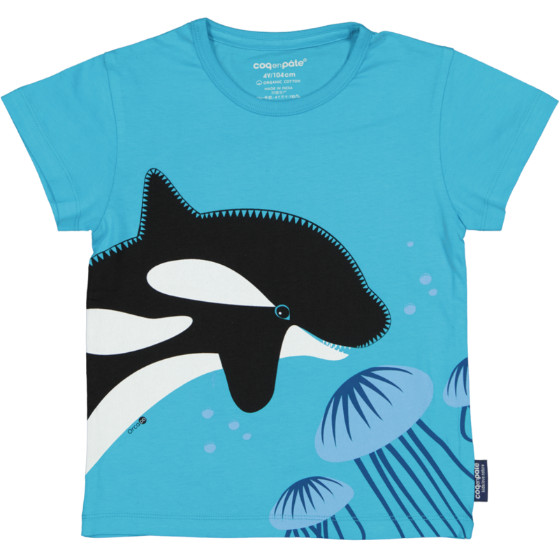 T-shirt enfant manches courtes Bio Orque