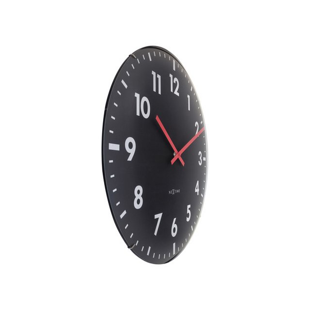 Zegar ścienny NeXtime Duomo 50 cm czarny