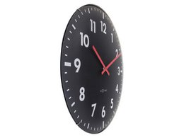 Zegar ścienny NeXtime Duomo 50 cm czarny