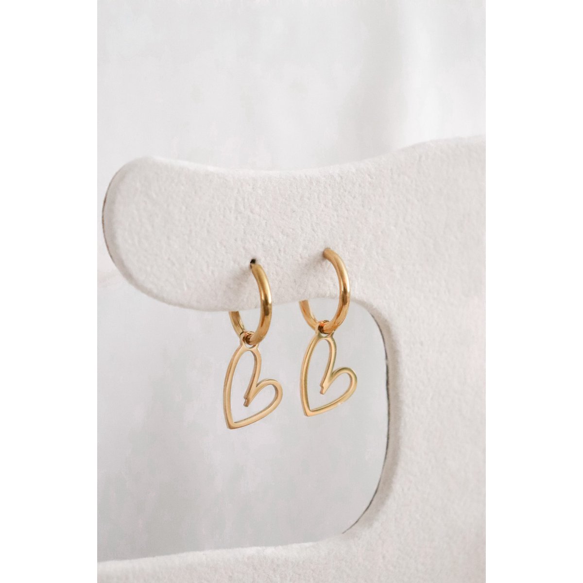 Orecchini a cuore - Oro