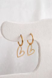 Orecchini a cuore - Oro