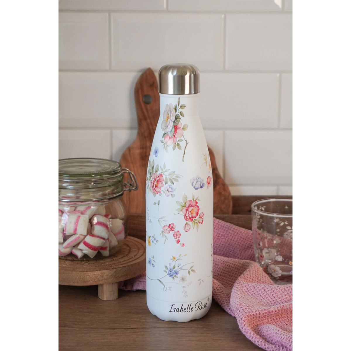 Thermo Bottle English Garden 500 ml Isabelle Rose